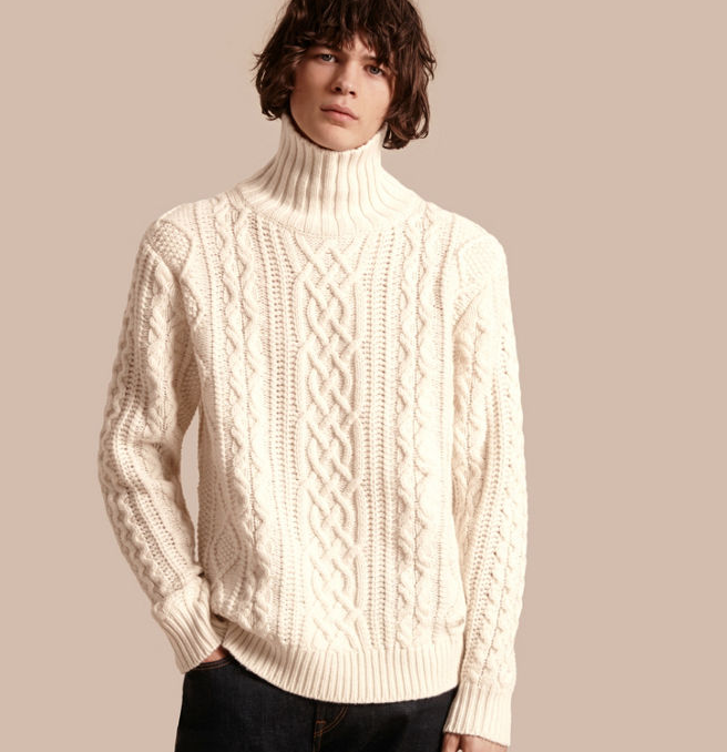 Burberry knitwear cable
