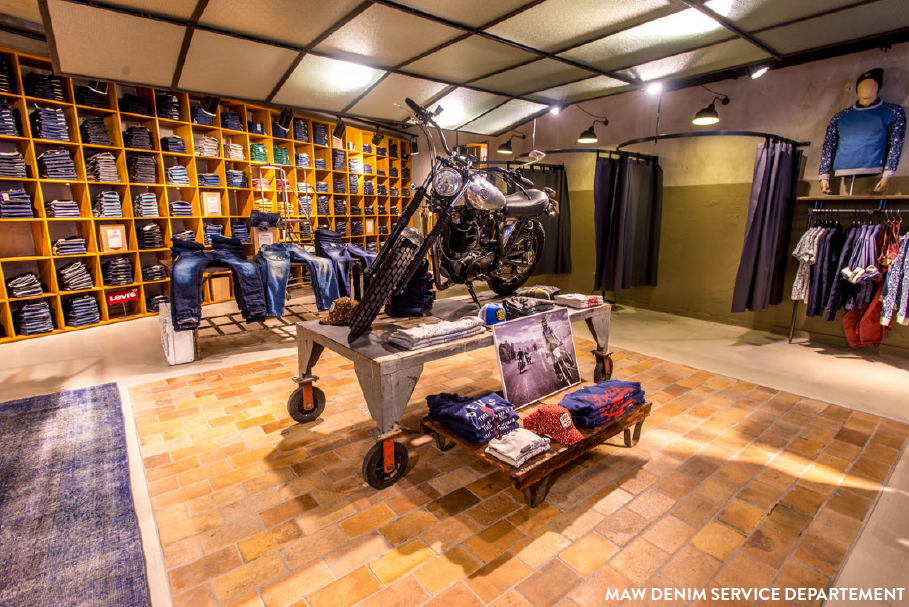 Men at Work Eindhoven Denim Service Department