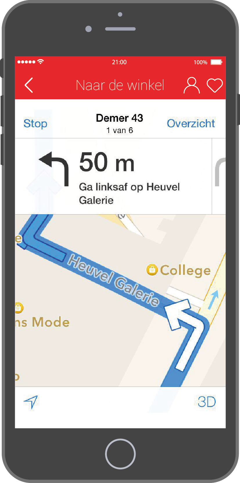 Navigatiescherm