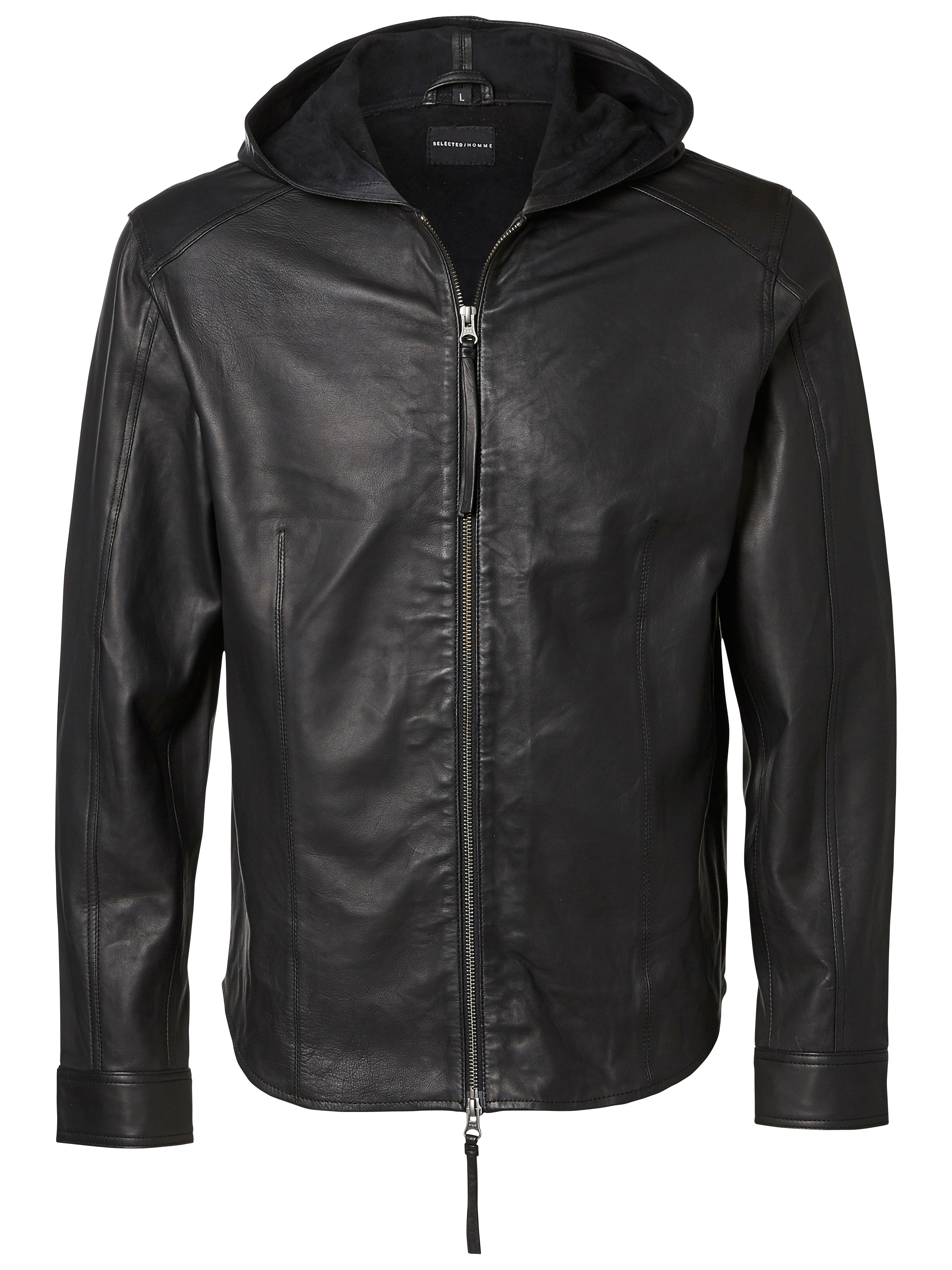 SHXLEATHER HOOD SHIRT 26995