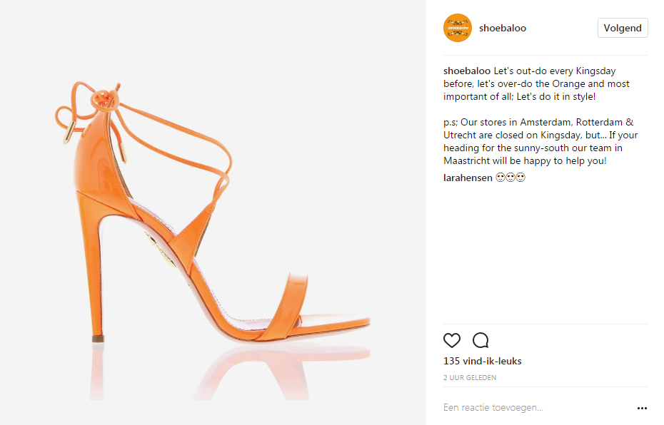 shoebaloo kingsday